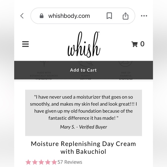 BNIB Replenishing Day Cream - Whish - Picture 4 of 15